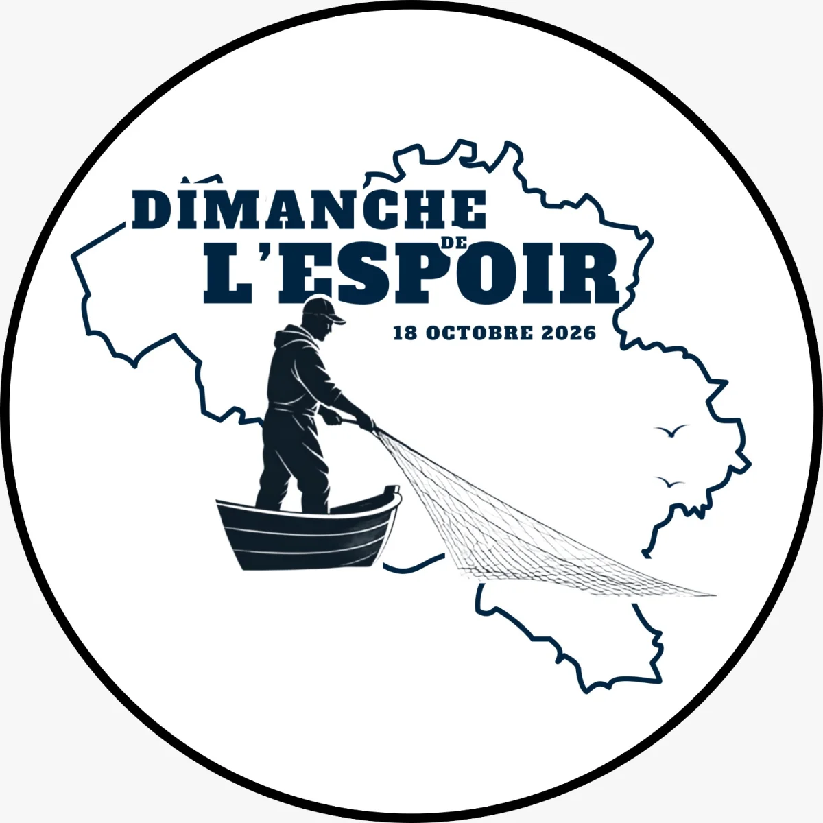Logo du Dimanche de l’Espoir, le 18 octobre 2026